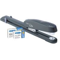 Rapesco Set Stapler 1480 Full strip 24/8 Black 50 Sheets ABS (Acrylonitrile Butadiene Styrene)