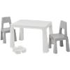LIBERTY HOUSE TOYS Table And Chairs Set BS-8817W Multicolour 780 (W) x 500 (D) x 490 (H) mm