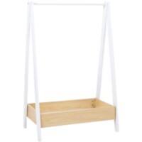 LIBERTY HOUSE TOYS Hanging Rail TF5750 Medium-density fibreboard 3+ 645 (W) x 420 (D) x 985 (H) mm White