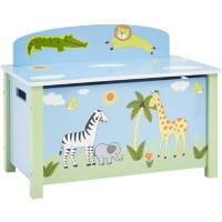 LIBERTY HOUSE TOYS Toy Box TF5005 Medium-density fibreboard 3+ 680 (W) x 375 (D) x 475 (H) mm Blue