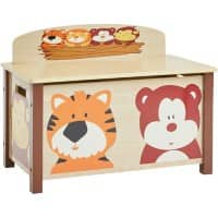 LIBERTY HOUSE TOYS Toy Box MZ3904 Medium-density fibreboard 3+ 680 (W) x 375 (D) x 475 (H) mm Brown