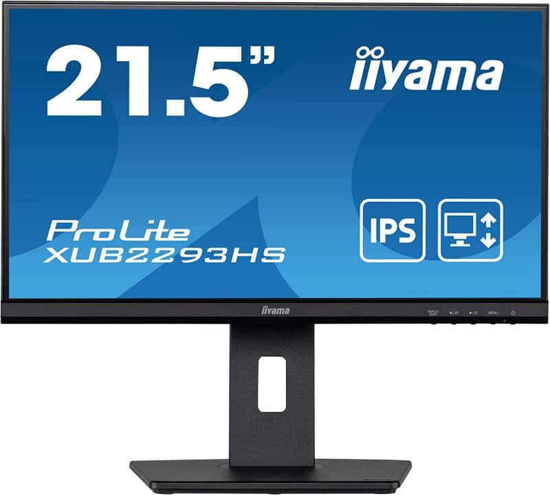 iiyama ProLite XUB2293HS-B5 Monitor 54.6 cm (21.5") Full HD LED Black