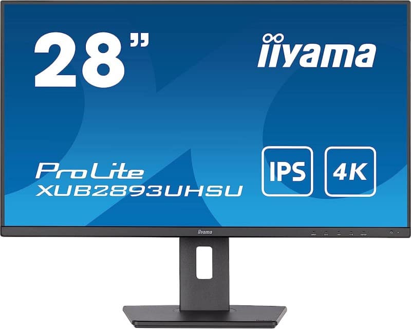 iiyama ProLite Monitor 71.1 cm (28") 4K Ultra HD LED Black