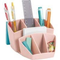 CEP Mineral by CEP Desk Organiser 1005802681 Plastic Pink 14.3 x 15.8 x 9.3 cm