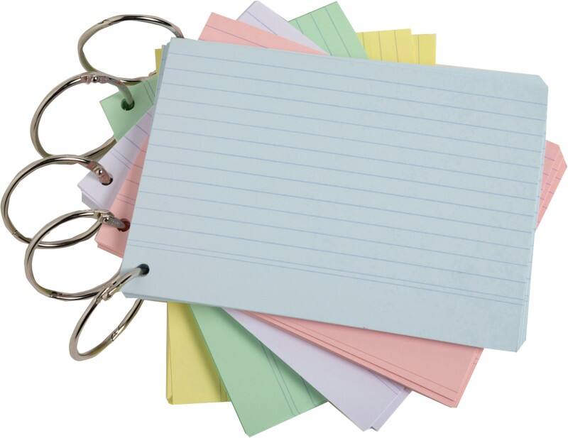 Exacompta Index Cards 10380E Assorted 28 x 31 x 11.5 cm