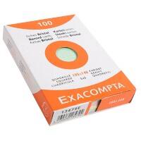 Exacompta Index Cards 13479E A6 Assorted 10.7 x 15 x 2.5 cm Pack of 10