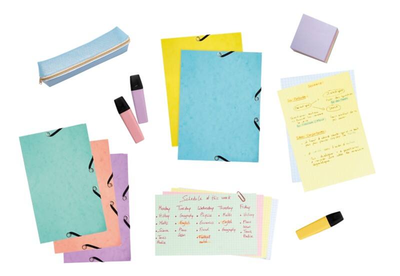 Exacompta Index Cards 55566E A5 Assorted 14.8 x 21 x 0.6 cm Pack of 10