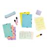 Exacompta Index Cards 55566E A5 Assorted 14.8 x 21 x 0.6 cm Pack of 10
