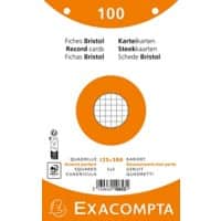 Exacompta Index Cards 10653E 125 x 200 mm Assorted 12.7 x 20.3 x 2.5 cm Pack of 12