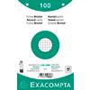 Exacompta Index Cards 10603E 125 x 200 mm White 12.7 x 20.3 x 2.5 cm Pack of 12