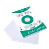 Exacompta Index Cards 12608E A5 White 15 x 21.2 x 1.1 cm Pack of 20