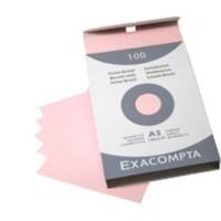 Exacompta Index Cards 13238E A5 Pink 15 x 21.2 x 2.5 cm