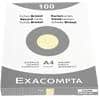 Exacompta Index Cards 13226E A4 Yellow 21.3 x 30 x 2.5 cm