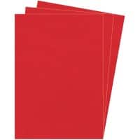 Fellowes Binding Cover A4 Paper Red Pack of 100
