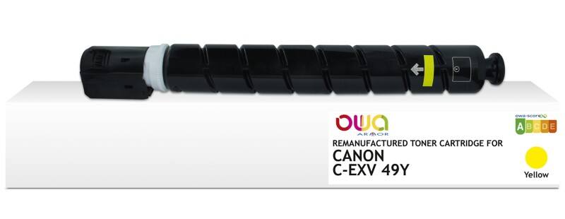 OWA C-EXV 49 Y Compatible Canon Ink Cartridge K40047OW Yellow