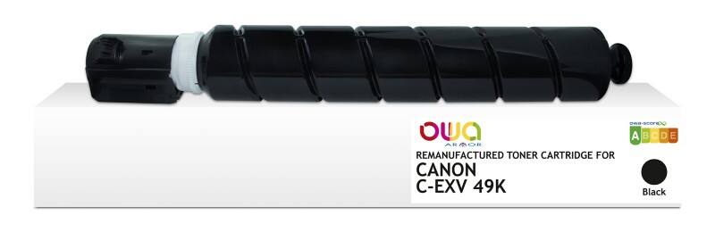 OWA C-EXV 49 K Compatible Canon Ink Cartridge K40044OW Black