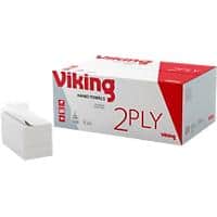 Viking Hand Towel V-fold 2 Ply 15 Packs of 250 Sheets