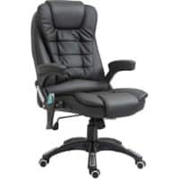 HOMCOM Massage Chair Black 5056602912901 680 x 740 x 1,210 mm