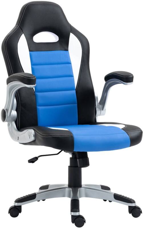 HOMCOM Chair Blue 5056602913106 640 x 620 x 1,220 mm