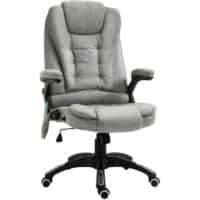 Vinsetto Chair Height-Adjustable Armrest Grey 120 kg 5056602919412 670 x 740 x 1,160 mm