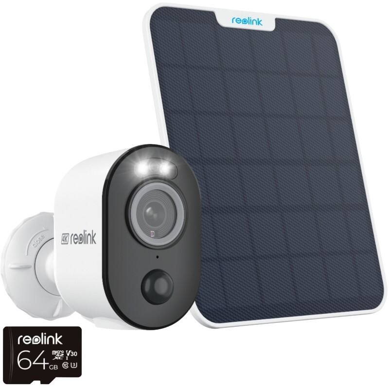 Reolink 4K Argus 3 WiFi AI Battery Cam Kit +64GB