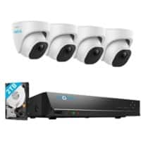 Reolink 4K+ UHD NVR PoE AI 8ch 4x Dome Kit 2TB