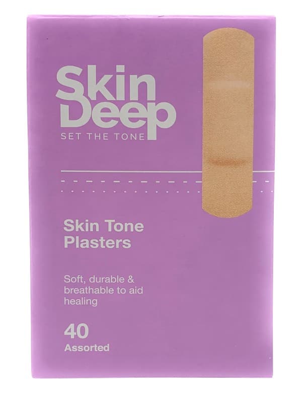 Skin Deep Plaster 0.65 x 0.26 x 1.02 cm Pack of 40