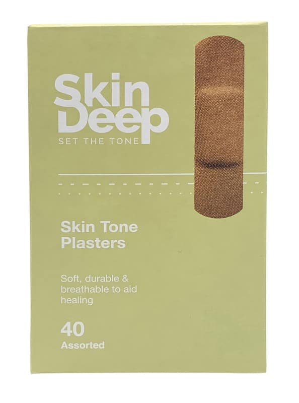 Skin Deep Plaster 0.65 x 0.26 x 1.02 cm Pack of 40