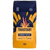 TrueStart Energising Colombian Ground Coffee Bags Ground Medium 1 kg