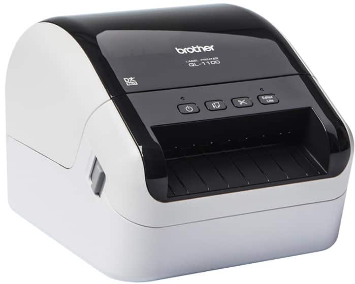 Brother Label Printer QL1100CZU1 Label Printer Black/White