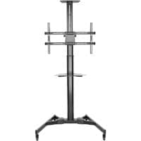 Act Monitor Stand AC8370 Height Adjustable 70 Inch 910 x 683 x 2,180 (W x D x H) mm Black