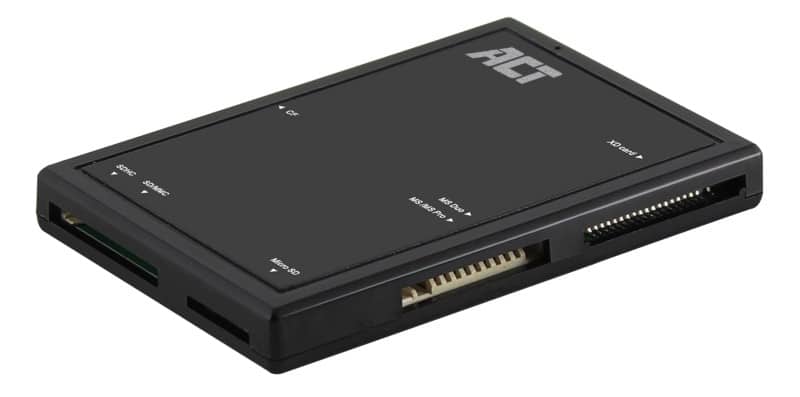 ACT Card Reader Ac6370 Micro Sd,Sd,Sdhc,Sdxc Black