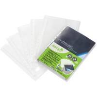 Seco Filing A4 Smooth Transparent 170 microns Polypropylene Top Opening 11 Holes EPP-10 Pack of 10