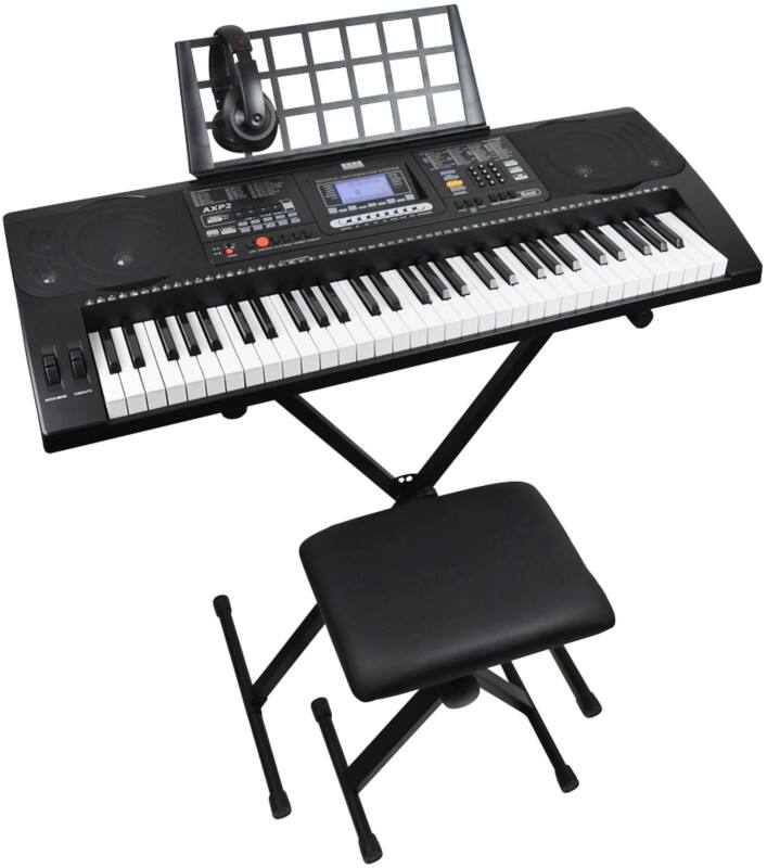 Axus Keyboard AXP2PK LCD C2 to C7 Black Set