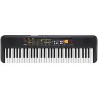 Yamaha Keyboard PSR-F52 LCD C2 to C7 Black Set