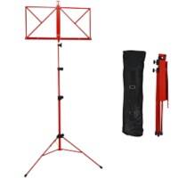 A-Star Music Stand with Carry Bag Rocket Red