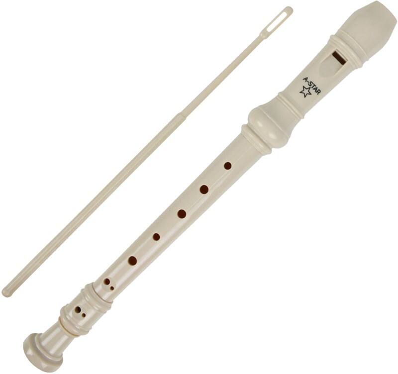 A-Star Descant Plastic Recorder Beige Pack of 30