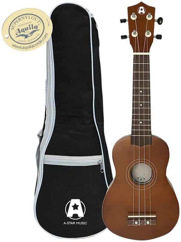 A-Star Rocket Series Ukulele Soprano Natural