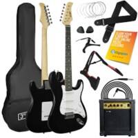 3rd Avenue Electric Guitar 3/4 Size Black Set