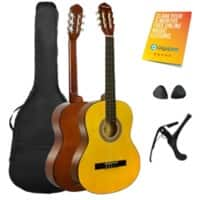 3rd Avenue Rocket Classical Guitar Full Size Natural Set