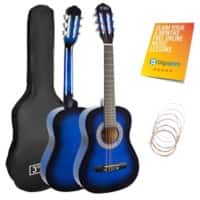 3rd Avenue Classical Guitar 1/2 Size Blueburst Set