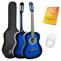3rd Avenue Classical Guitar 3/4 Size Blueburst Set