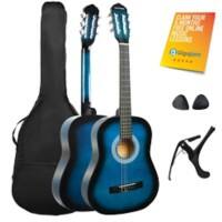 3rd Avenue Classical Guitar Rocket Series 3/4 Size Blueburst Set