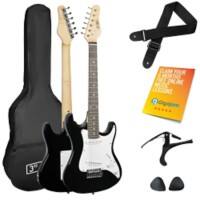 3rd Avenue Rocket Electric Guitar Series 3/4 Black Set