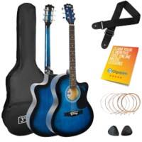 3rd Avenue Acoustic Guitar Cutaway Blueburst Set