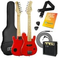 3rd Avenue Junior Electric Guitar Red Set