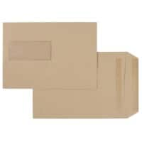 Viking Envelope Window C5 229 (W) x 162 (H) mm Self Seal Brown 90 gsm Pack of 500