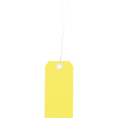 RAJA Tags Paper Yellow 6.3 x 12.5 cm Pack of 1000