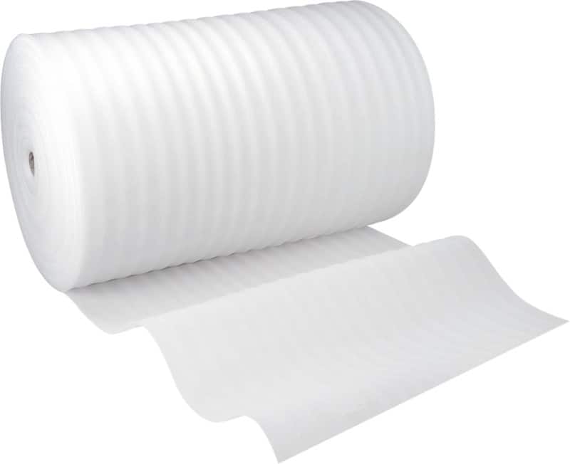 RAJA Packaging Foam PE (Polyethylene) 1,000 mm (W) x 300 m (L) Transparent
