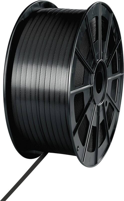 RAJA Strapping 1.2 cm (W) x 2,000 m (L) Black